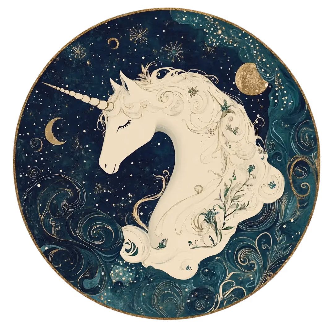 UnicornIcon-SparklingAndDark Sparkling & Dark: Witchy, wild and whimsical creations.